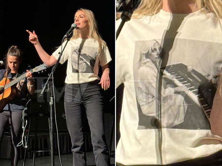 ‘Carly Waddell Wears Lady Gaga Shirt Onstage After Critique’