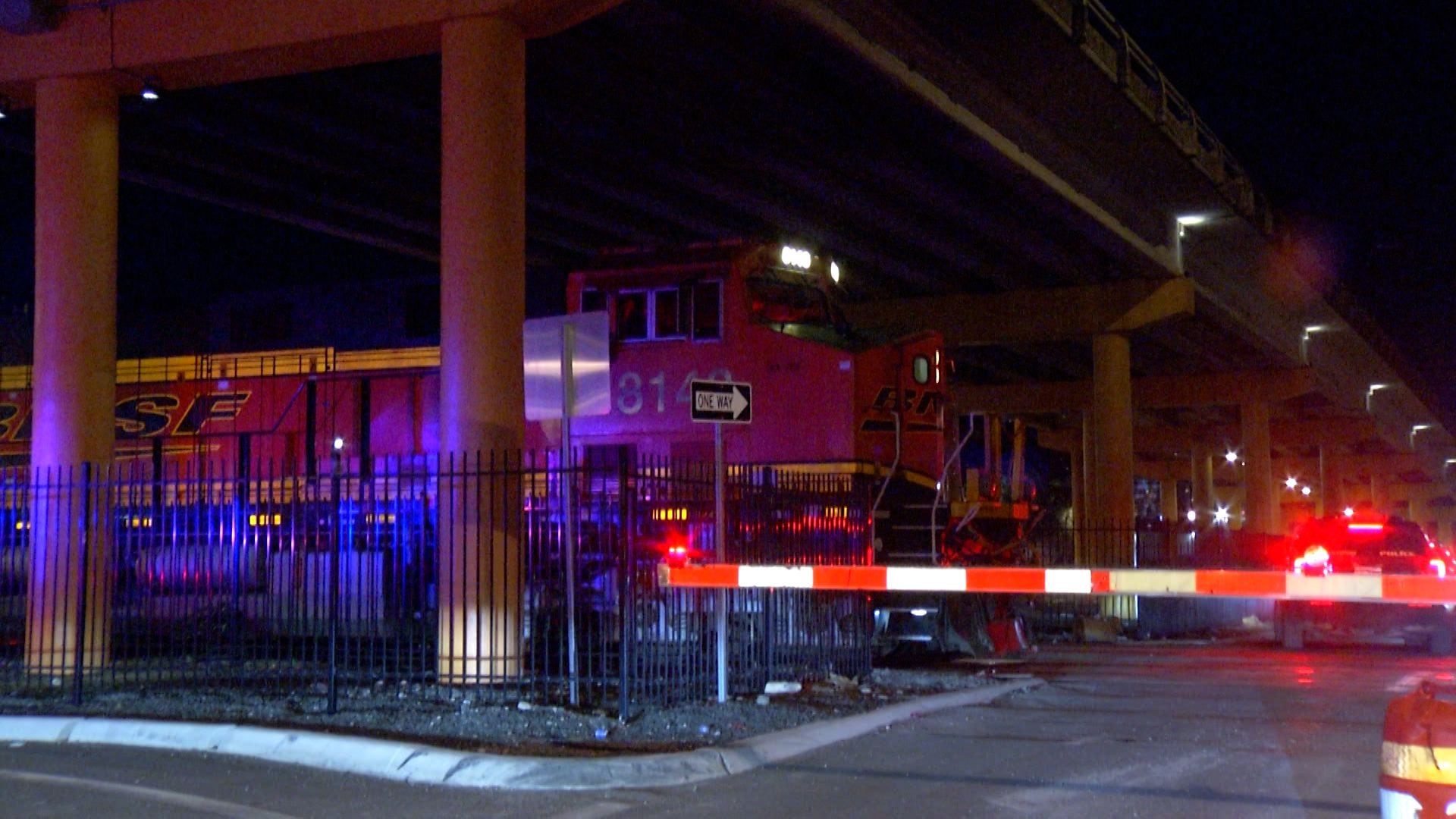 Man in wheelchair trying to cross tracks hit by train, police say