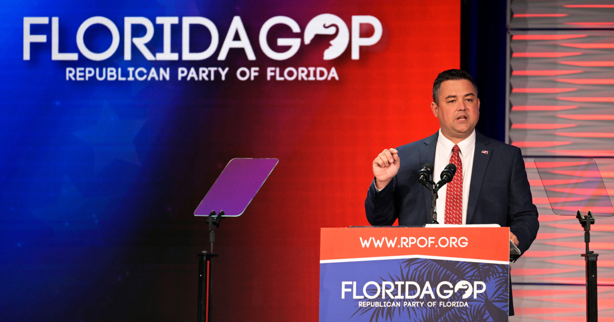 Florida Republican Party ousts Christian Ziegler as chairman after rape allegation