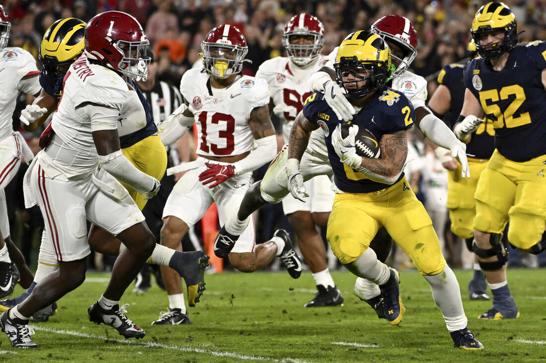 Michigan and Washington will face off in the 2024 college football championship : NPR