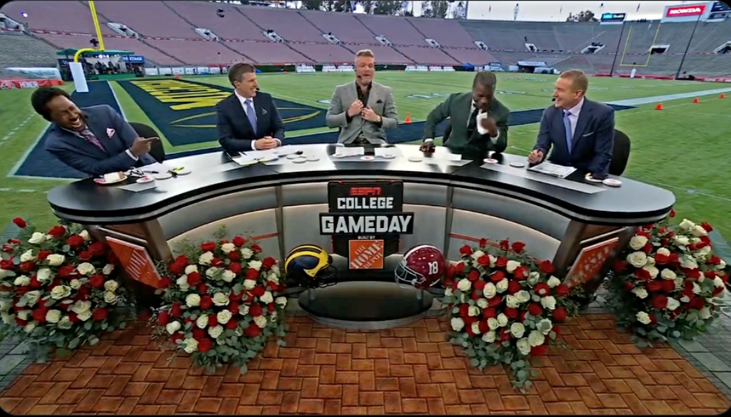 “College Gameday’ Lost It Over Rece Davis Saying ‘Let A Naysayer Know’