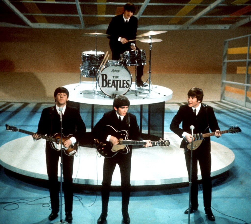 The Beatles appear on “The Ed Sullivan Show”