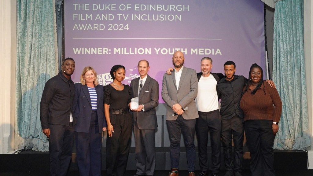 Million Youth Media Wins UK Production Guild Film & TV Inclusion Honor – The Hollywood Reporter